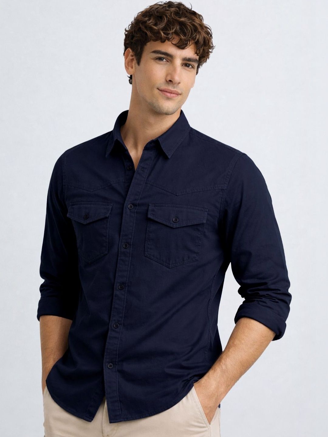 ADRO Men Standard Casual Shirt