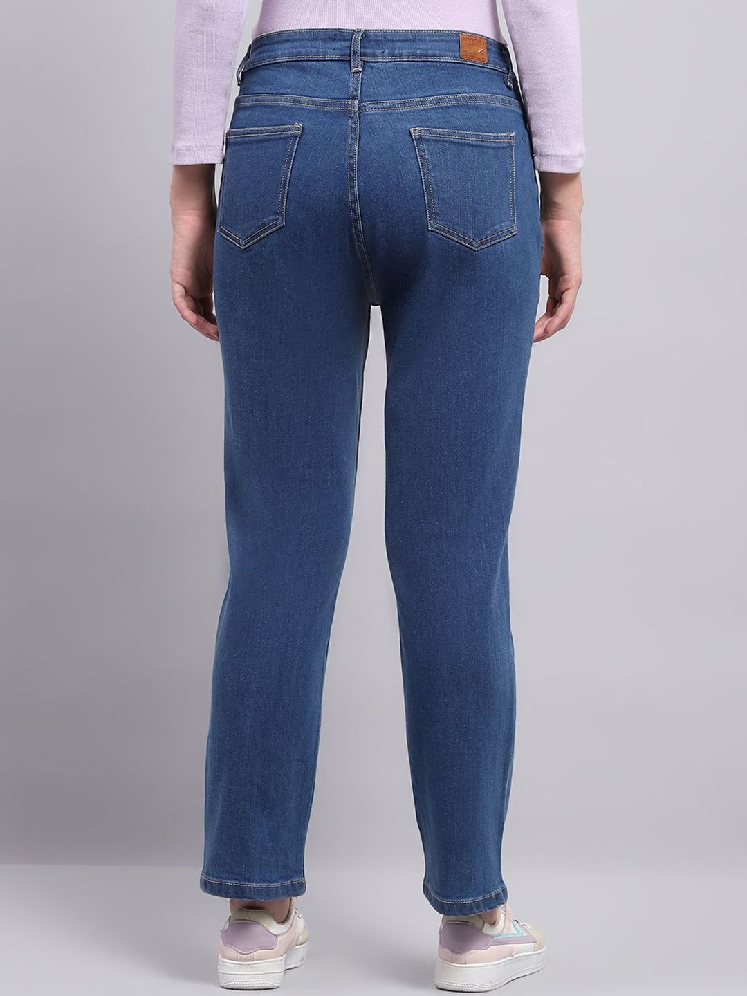 Monte Carlo Women Mid-Rise Regular Fit Jeans