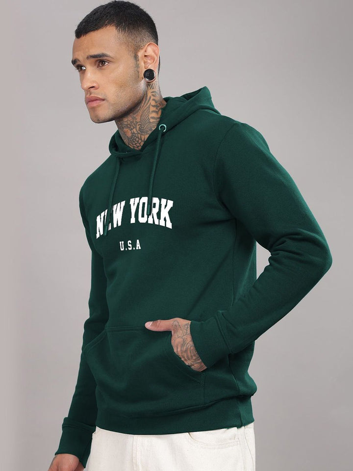 ADRO Men Cotton Hooded Sweatshirt