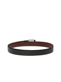 Teakwood Leathers Men Textured Leather Reversible Belt