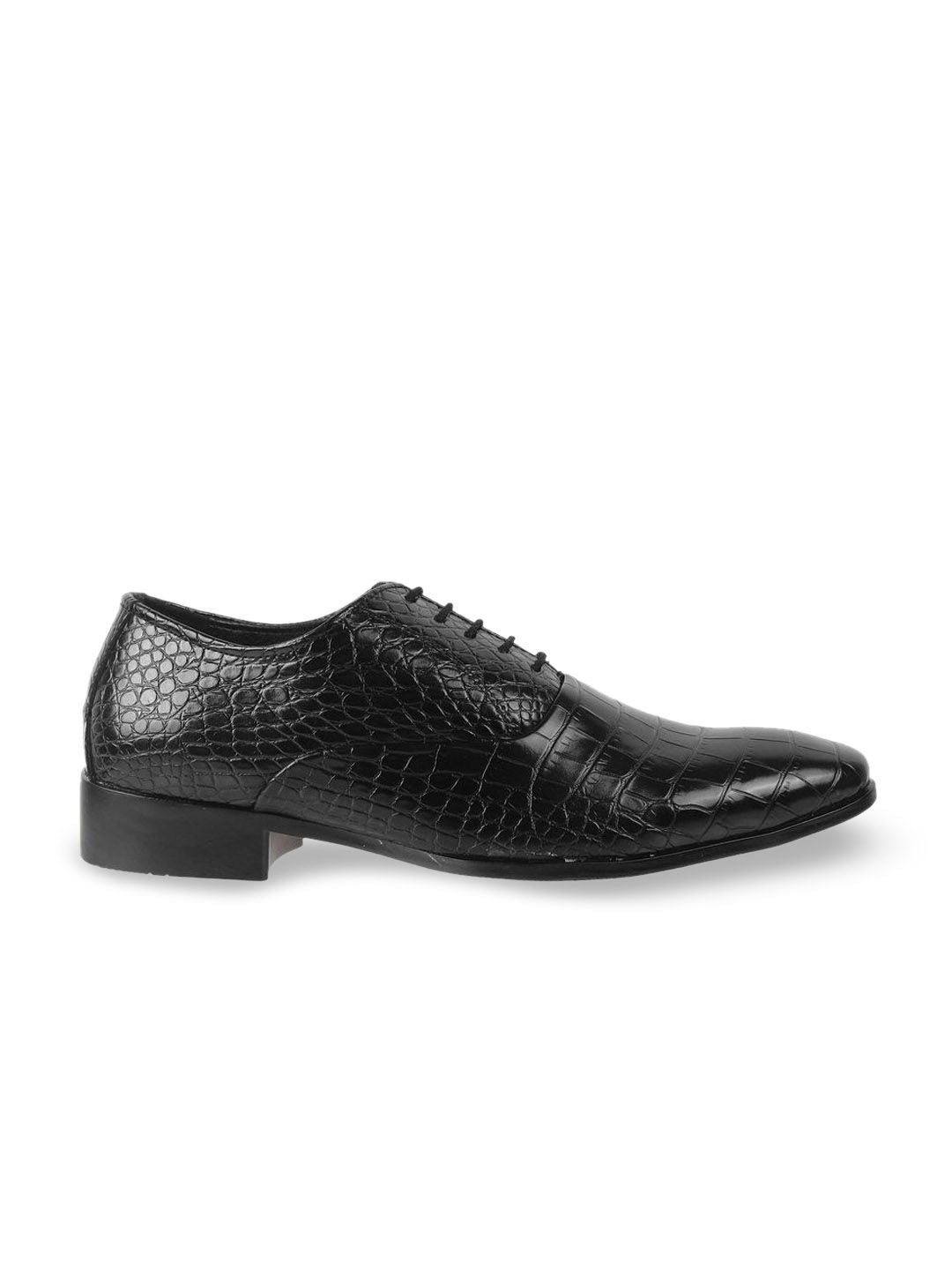 Metro Men Textured Formal Oxfords