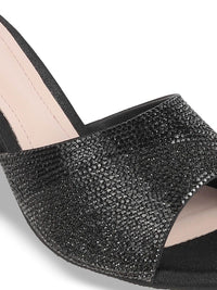 Mochi Embellished Slim Heel Sandals