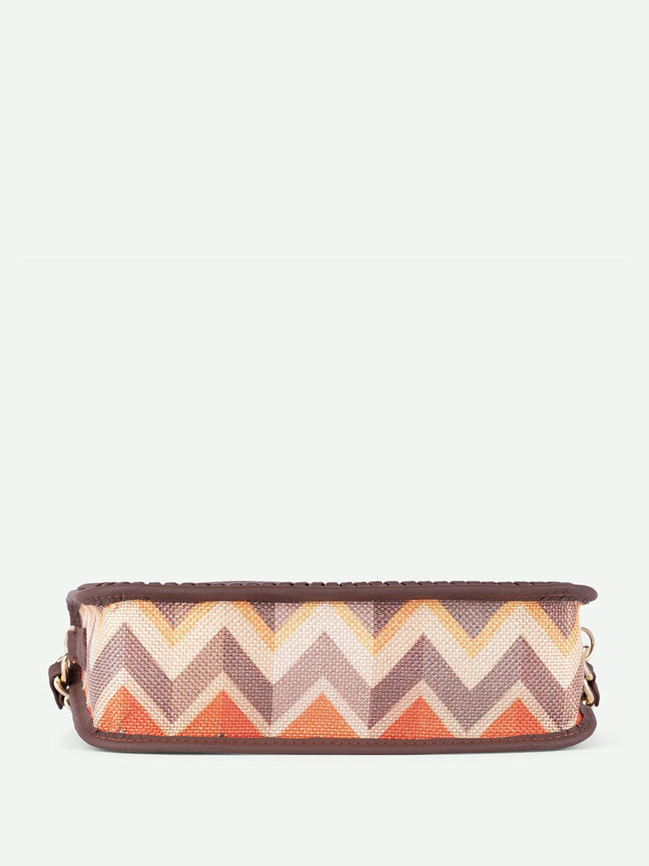 ZOUK Women Solid Structured Sling Bag