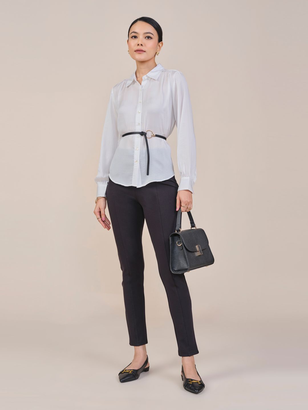 AND Women Cotton Shirt Style Top