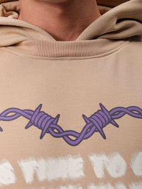 The Indian Garage Co Men Typography Printed Hooded Sweatshirt