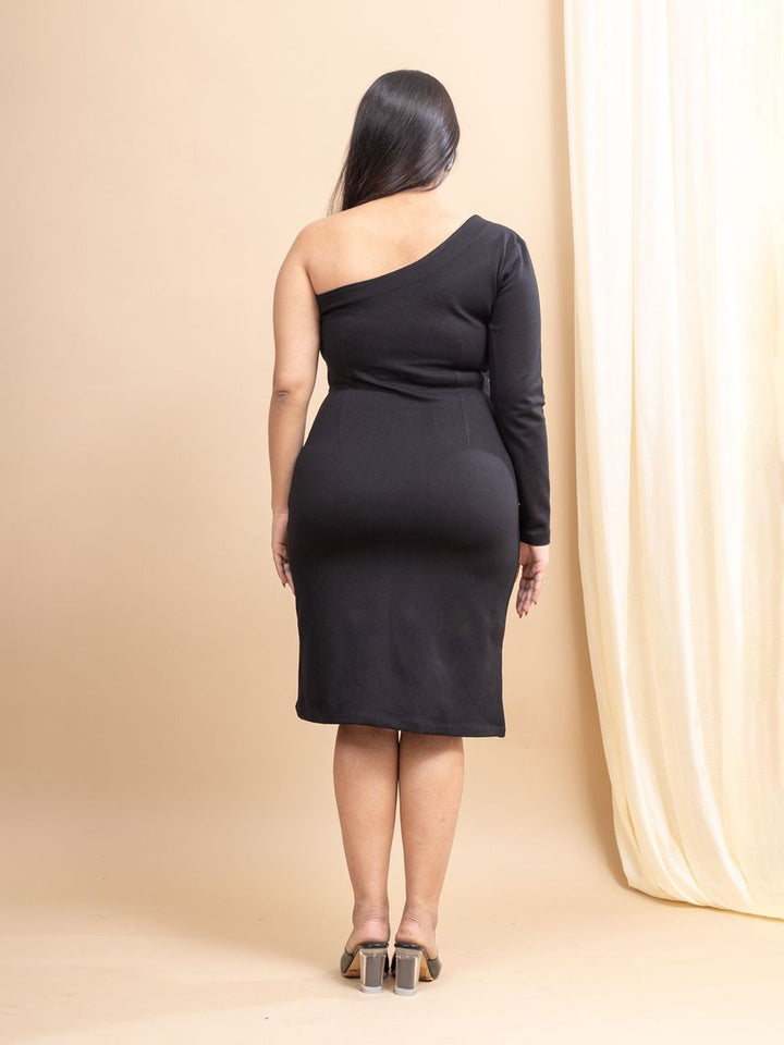 Mamicha Women One Shoulder Bodycon Dress