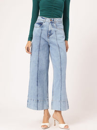 DressBerry High-Waist Wide Leg Baggy Jeans