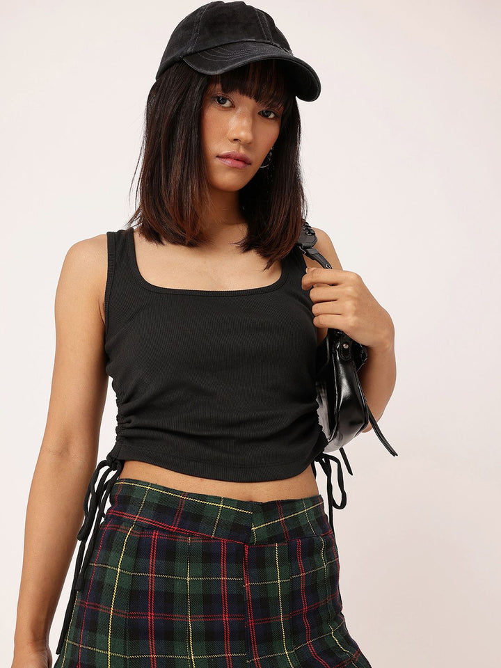DressBerry High-Street Minimals Ruchy Crop Top