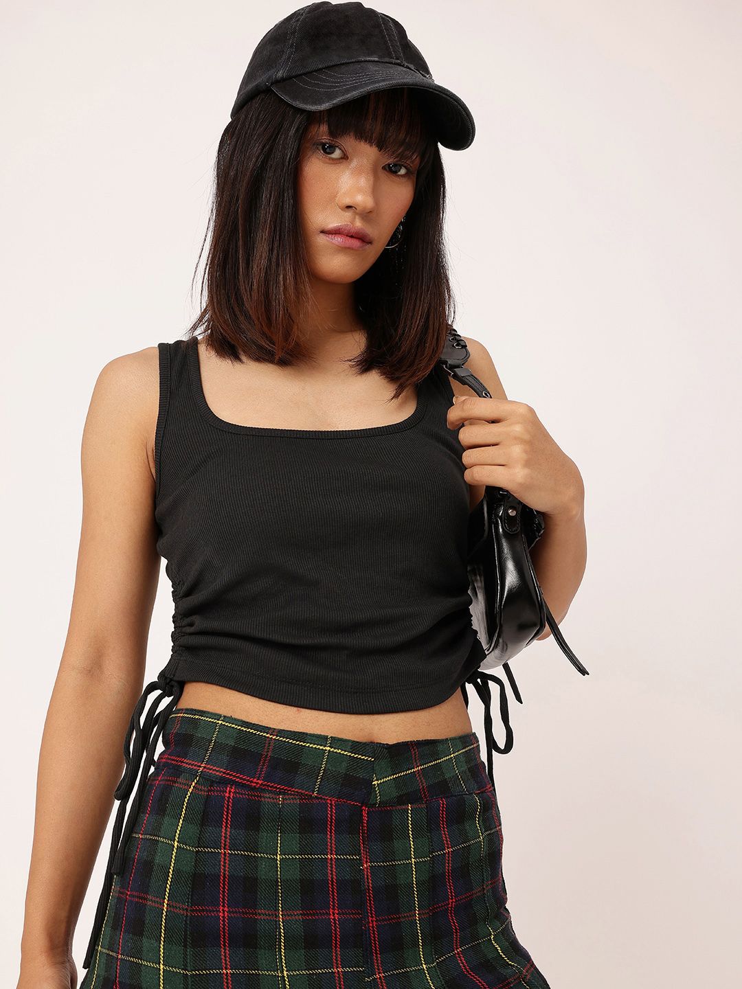DressBerry High-Street Minimals Ruchy Crop Top
