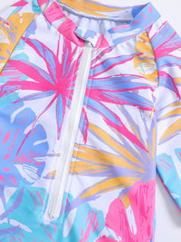 YK Girls Printed  Bodysuit