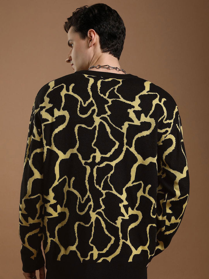HIGHLANDER Men Pullover with Embellished Detail