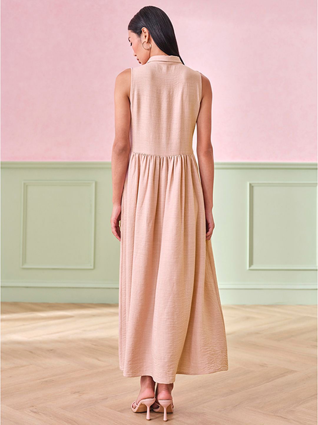 AND Women Shirt Maxi Dress