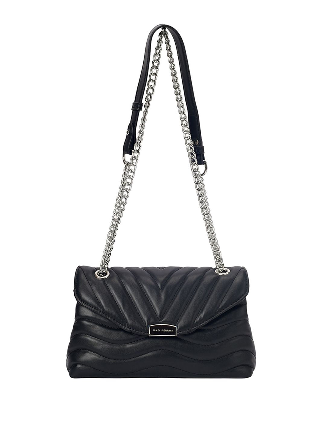 Lino Perros Quilted Structured Shoulder Bag