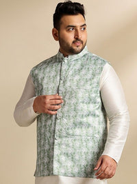 SOJANYA PLUS Printed Nehru Jacket