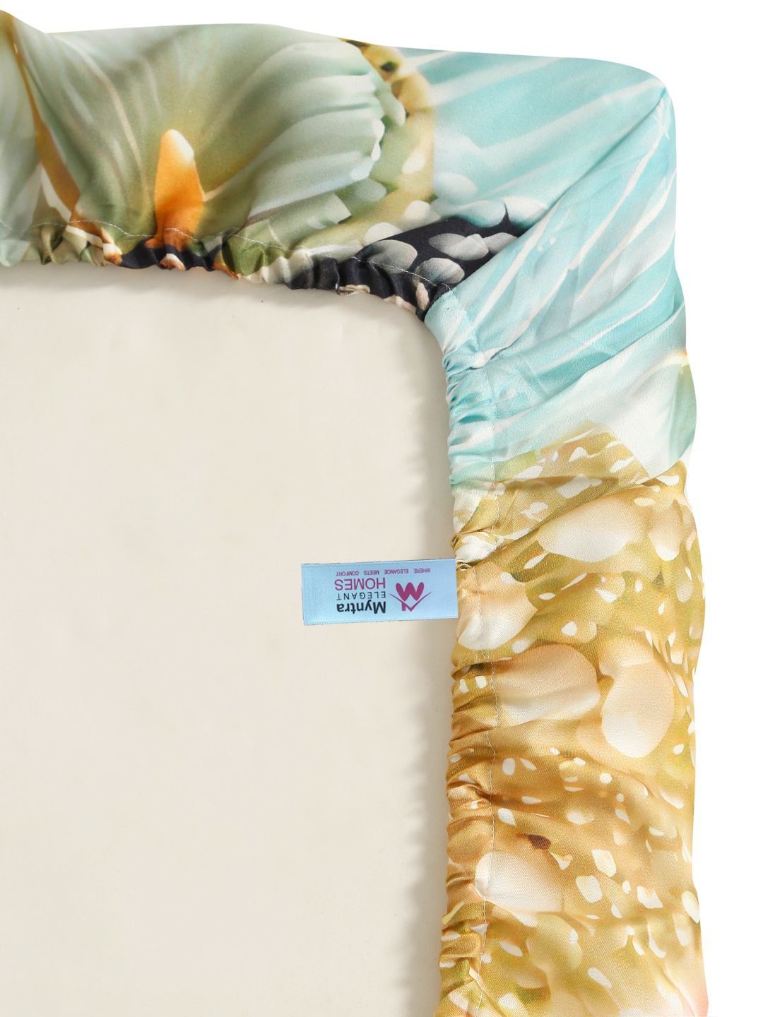 Myntra Elegant Homes Multicoloured 400 TC King Bedsheet with 2 Pillow Covers