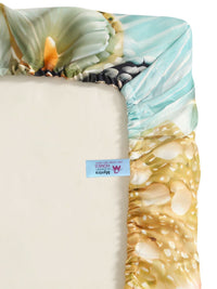 Myntra Elegant Homes Multicoloured 400 TC King Bedsheet with 2 Pillow Covers