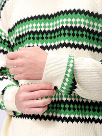 The Indian Garage Co Men Striped Pullover Sweaters