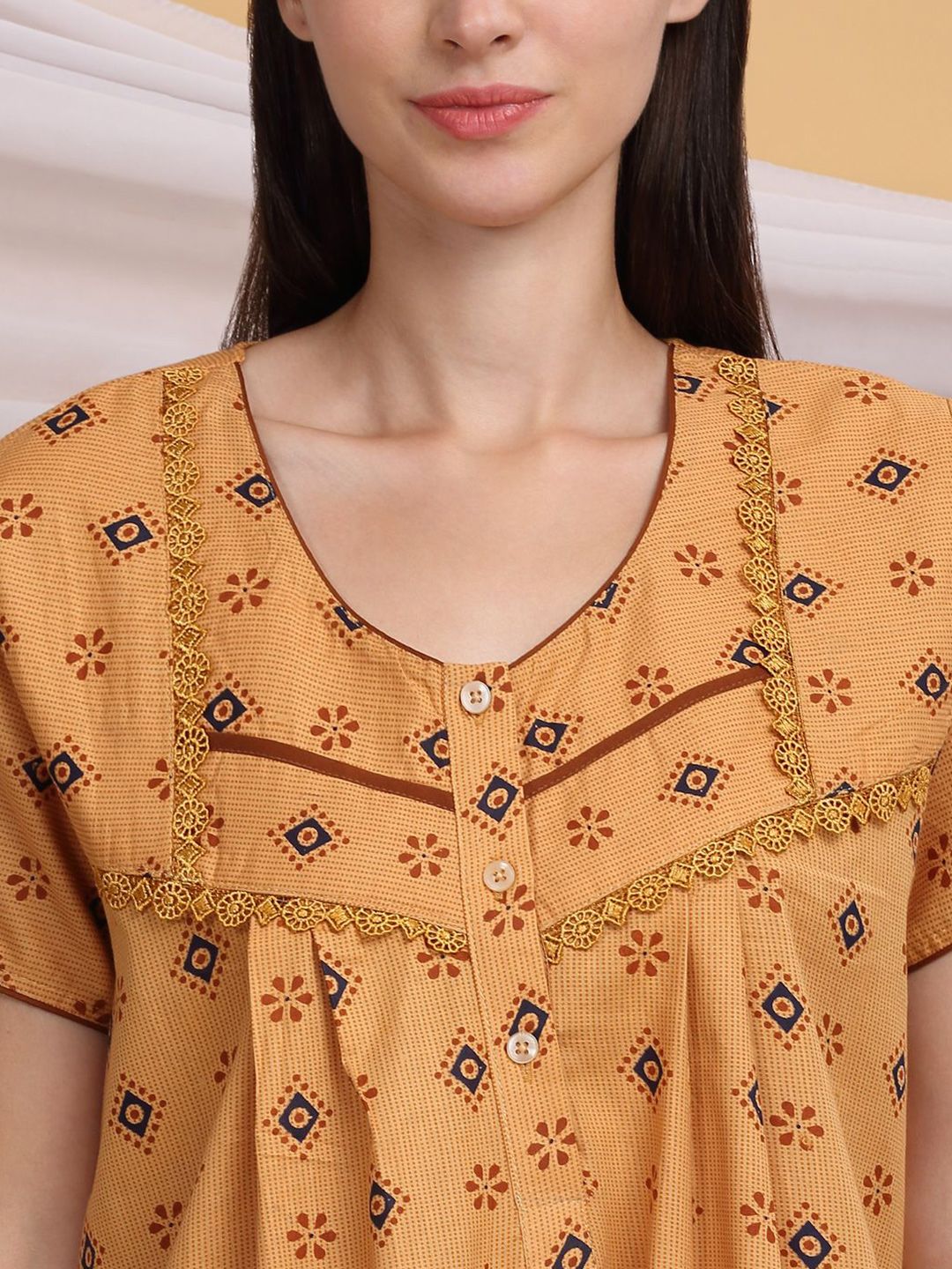 Sweet Dreams Printed Maxi Nightdress