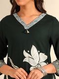 Mamicha Women Floral Printed Regular Pure Cotton Kurta with Palazzos