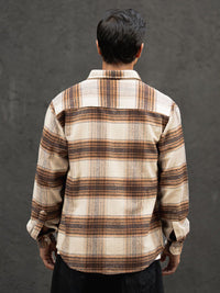 Powerlook Men Tartan Checks Opaque Checked Casual Shirt