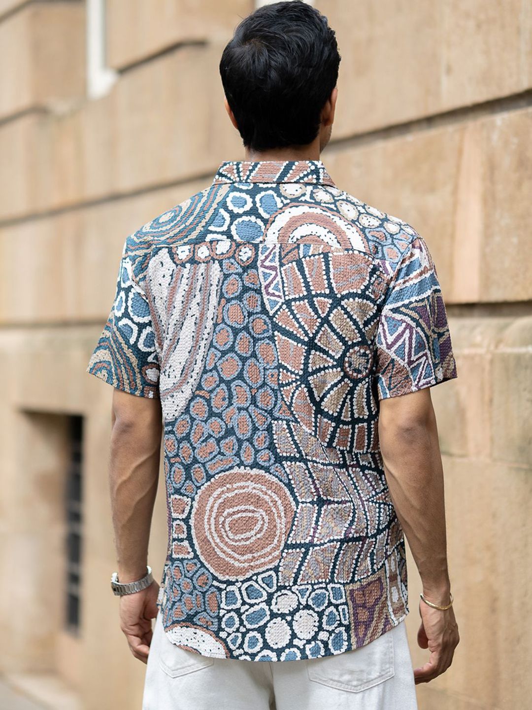 Powerlook Men Printed Casual Shirt