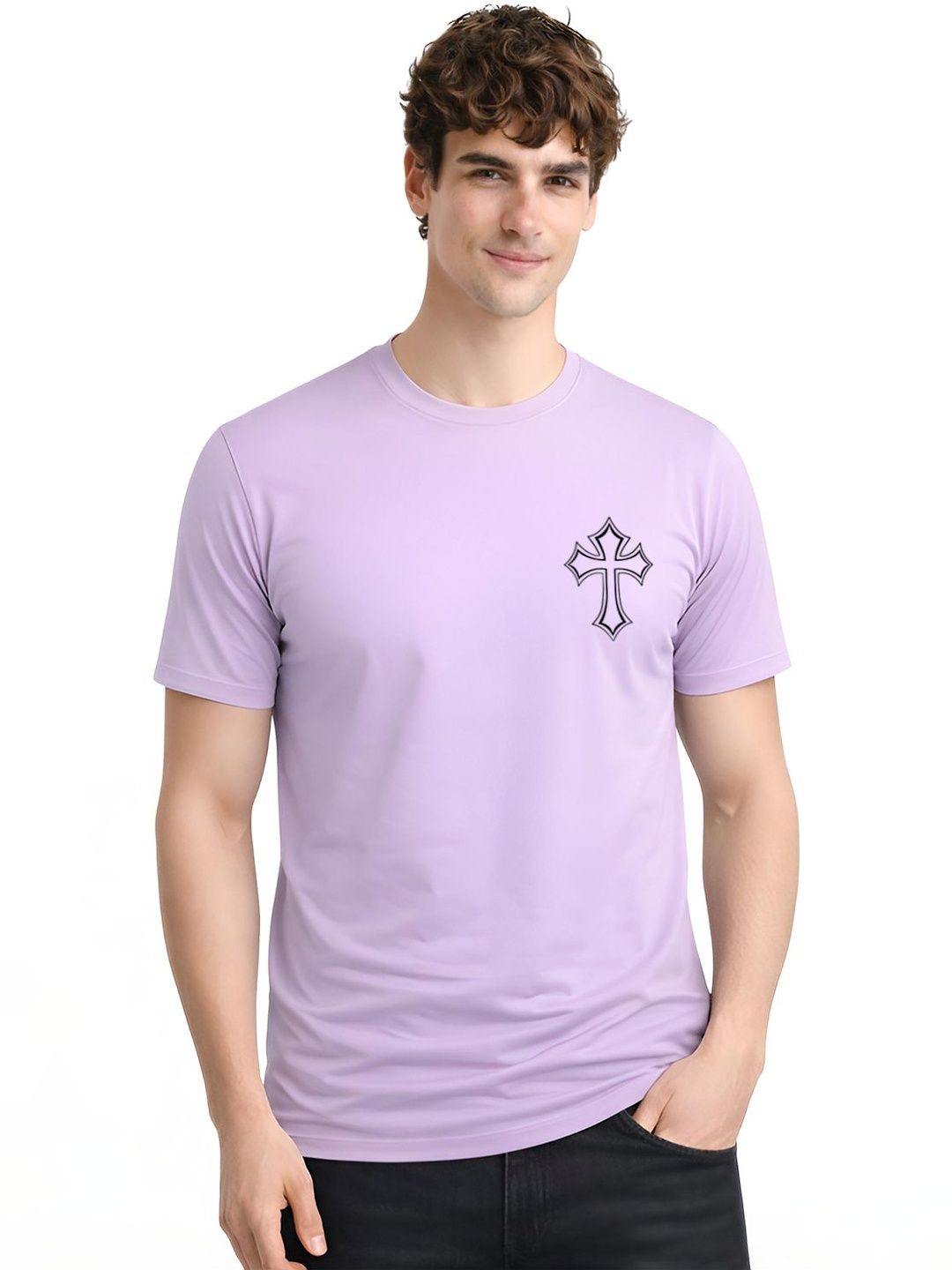 ADRO Men Printed T-shirt