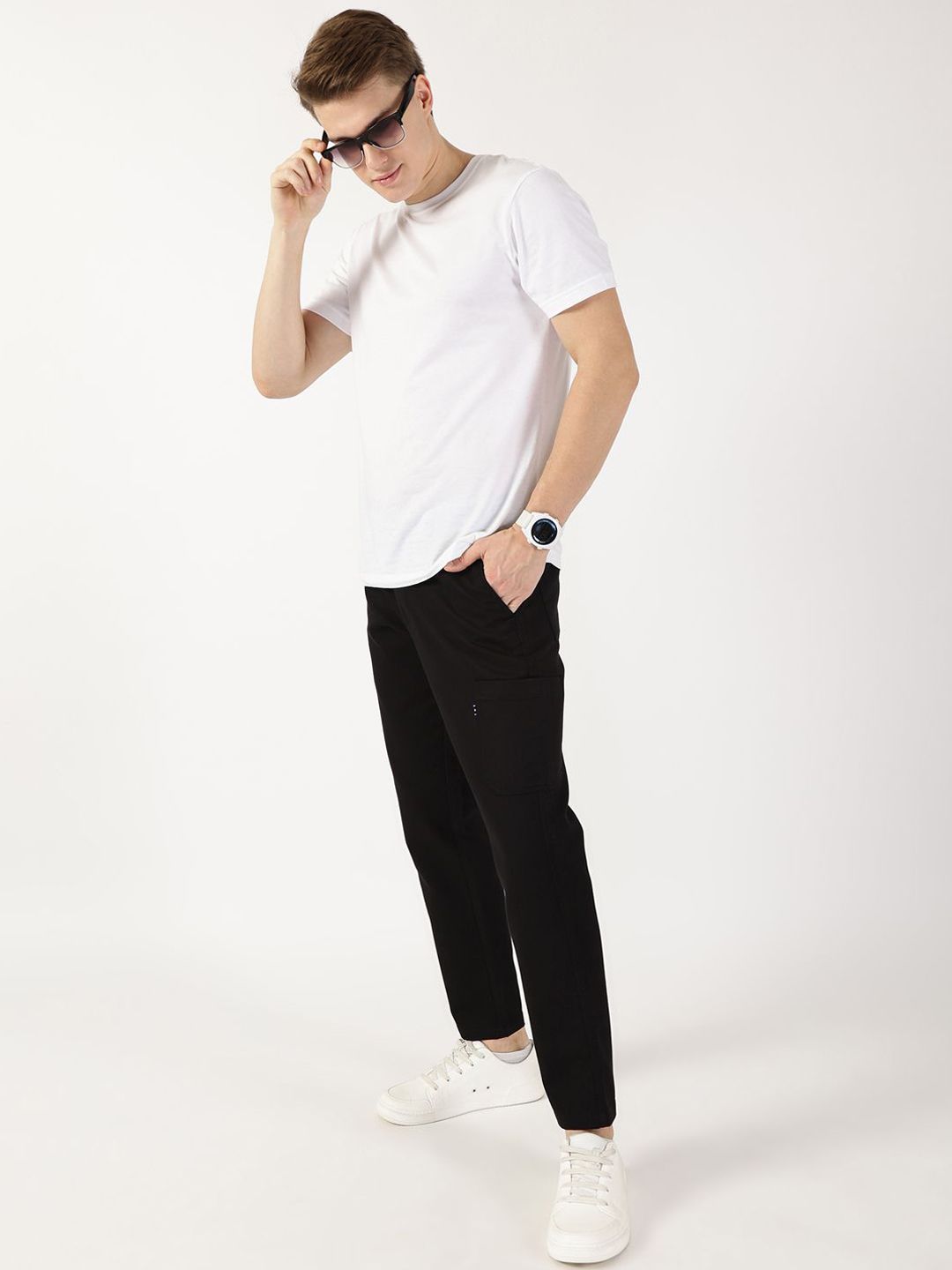 Thomas Scott Men Cotton Smart Chinos Trousers