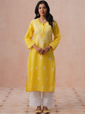 House of Chikankari Women Ethnic Motifs Embroidered Chikankari Kurta