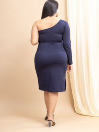 Mamicha One Shoulder Bodycon Dress