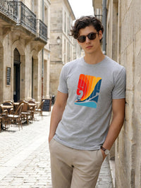 ADRO Men Printed T-shirt