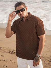 Powerlook Men Polo Collar T-shirt