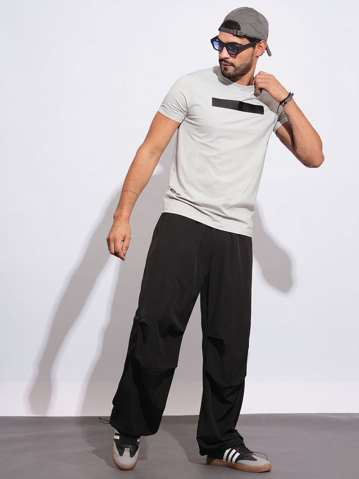 Being Human Men Brand Logo Printed Slim Fit T-shirt