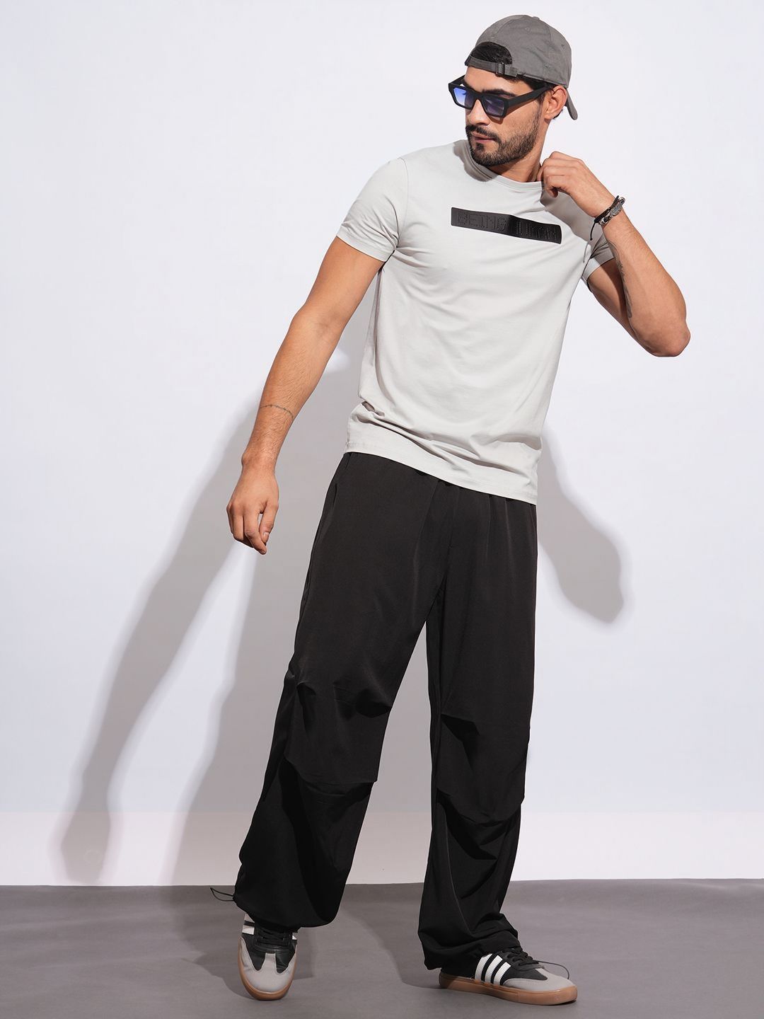 Being Human Men Brand Logo Printed Slim Fit T-shirt