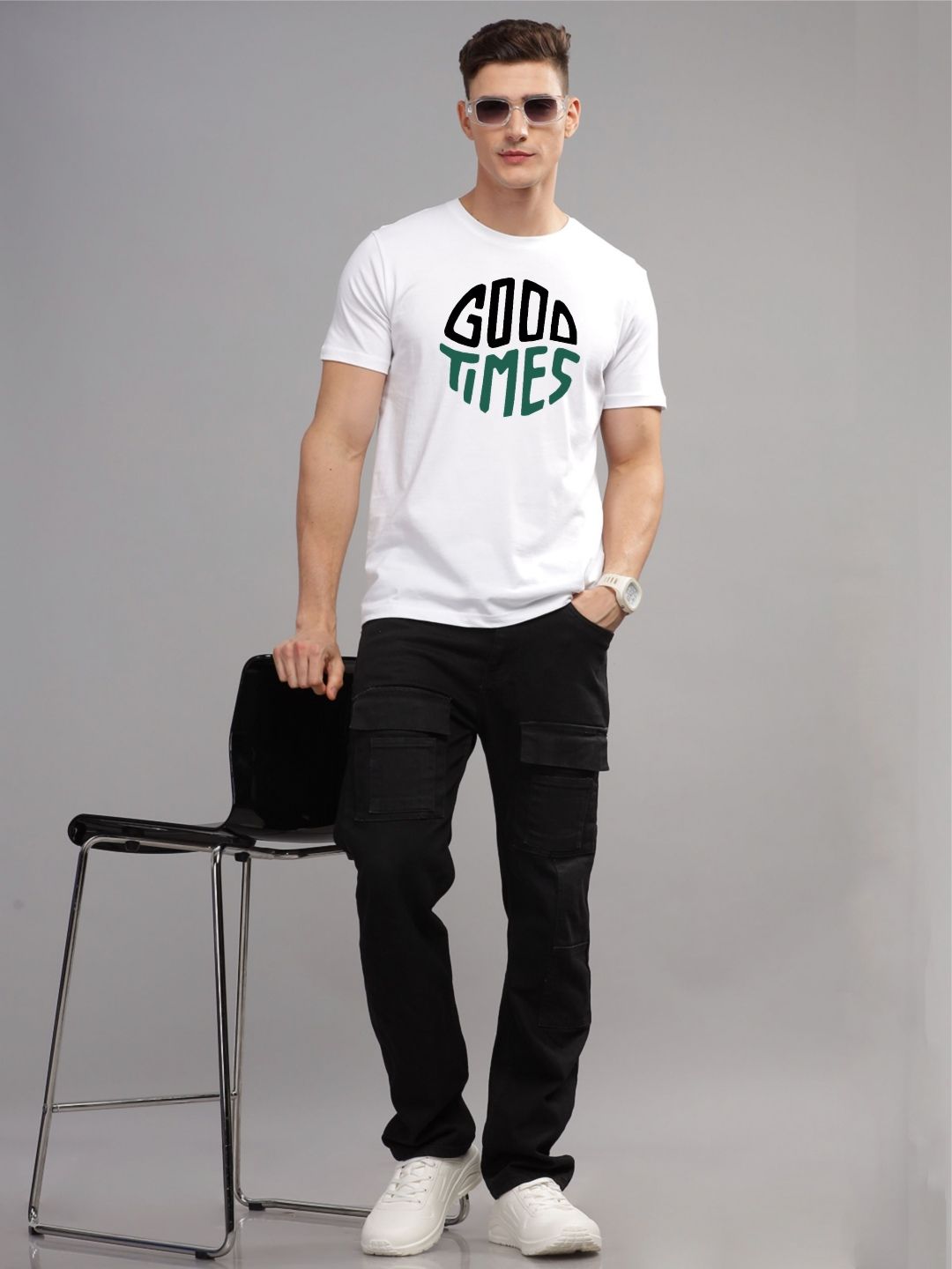 ADRO Men Printed T-shirt