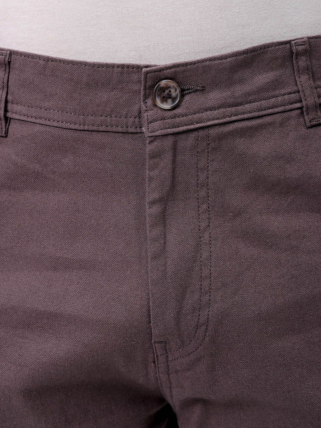 The Indian Garage Co Men Cotton Mid-Rise Cargos Trousers