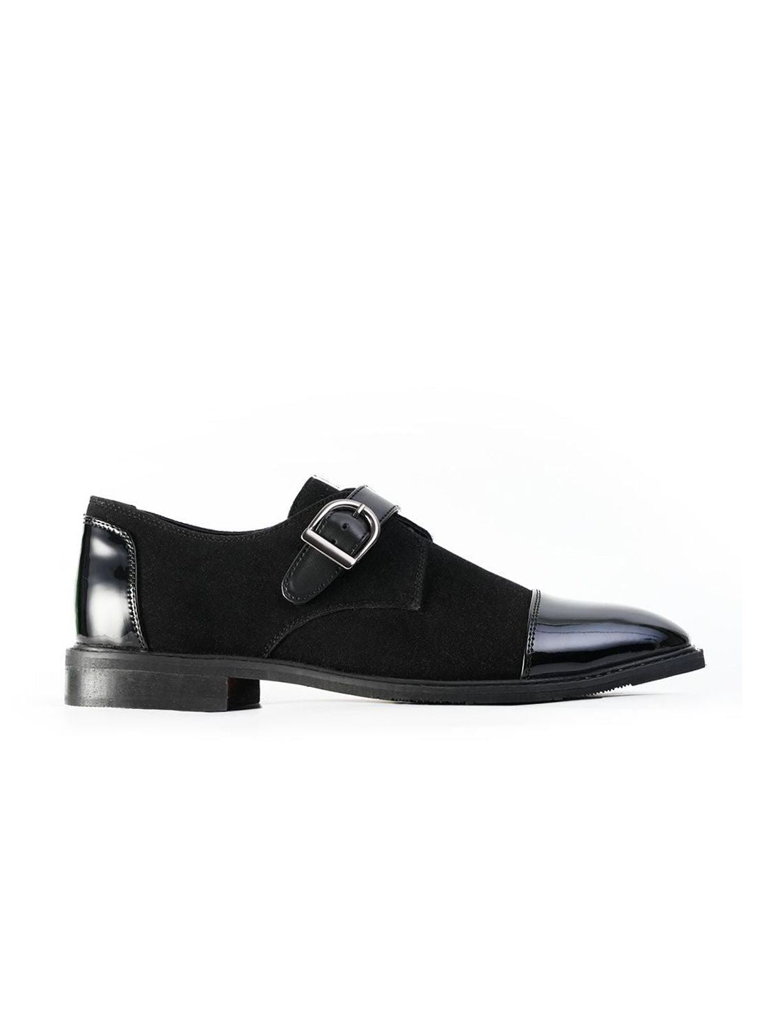 MONKSTORY Tuxedo Monkstrap Slip-On
