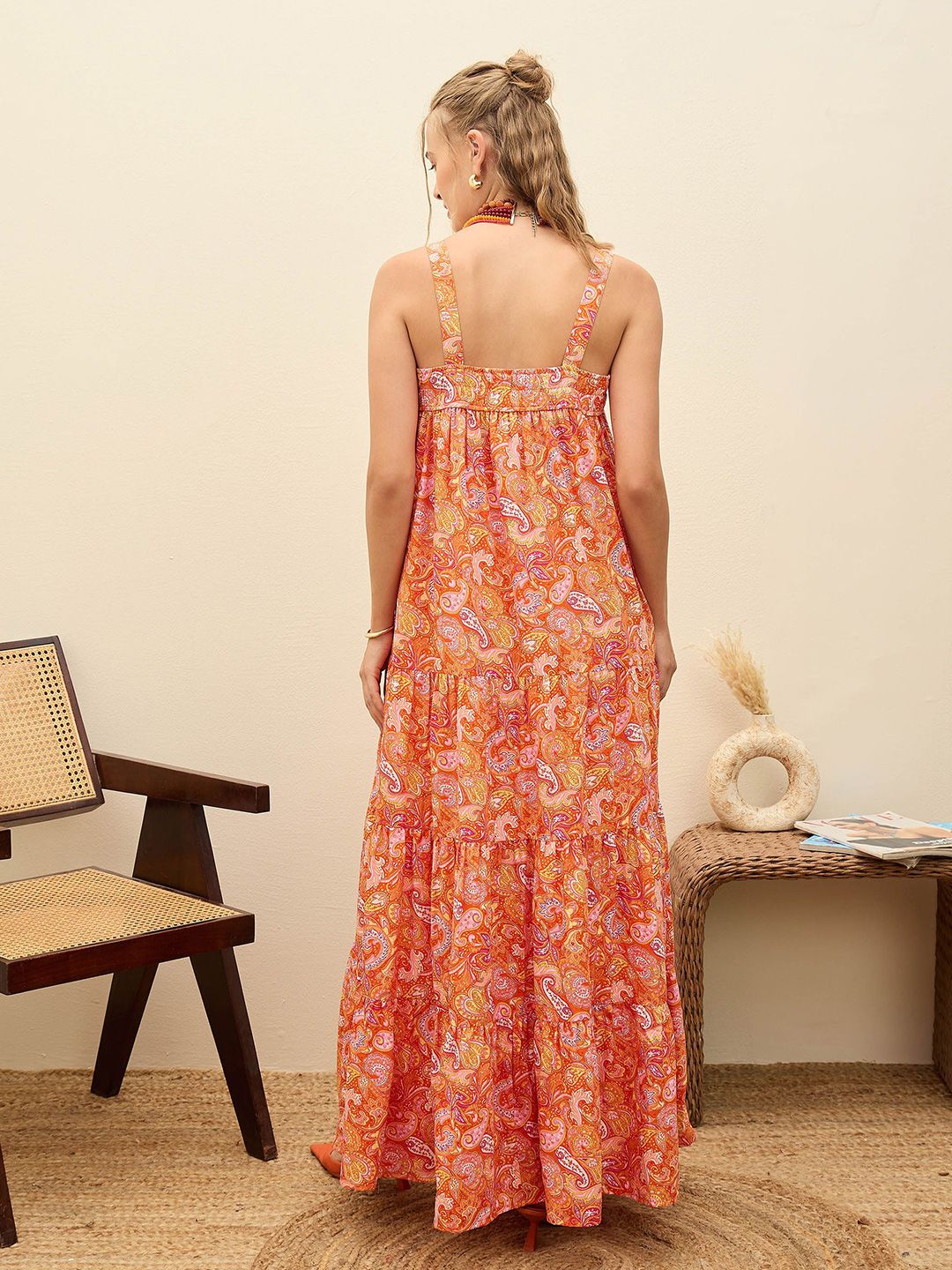 SASSAFRAS Women Maxi Midi Dress