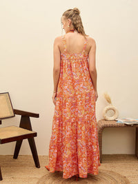 SASSAFRAS Women Maxi Midi Dress
