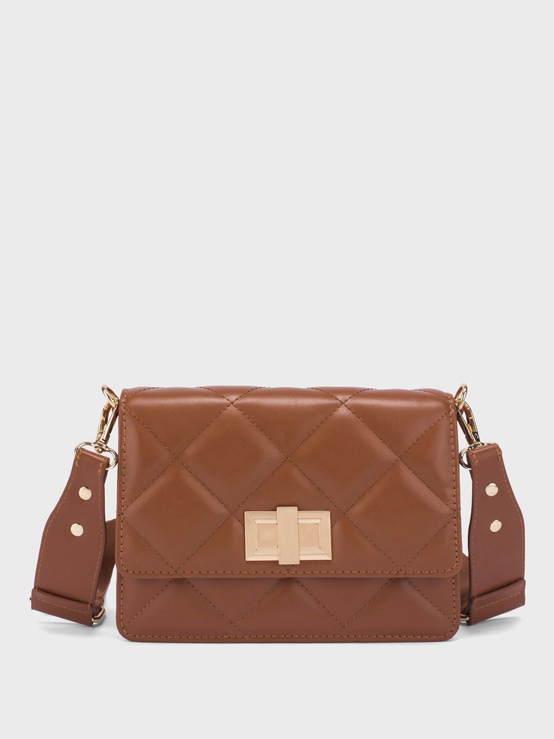 Lino Perros Structured Shoulder Bag With Quilted