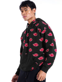 Bewakoof Heavy Duty Men Printed Hooded Oversized Sweatshirt