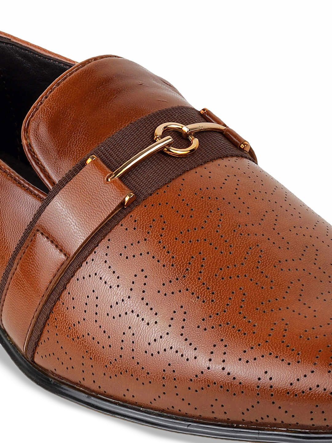 Metro Men Round Toe Formal Loafers