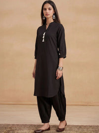 House of Chikankari Women Regular Chikankari Kurta with Trousers