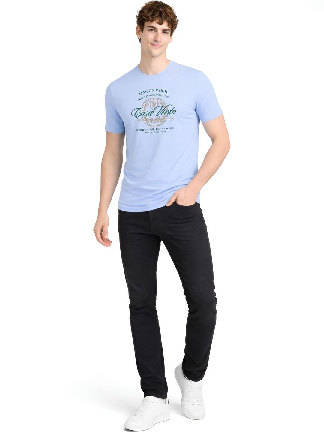 ADRO Men Printed T-shirt