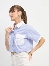 SASSAFRAS Women Striped Casual Shirt