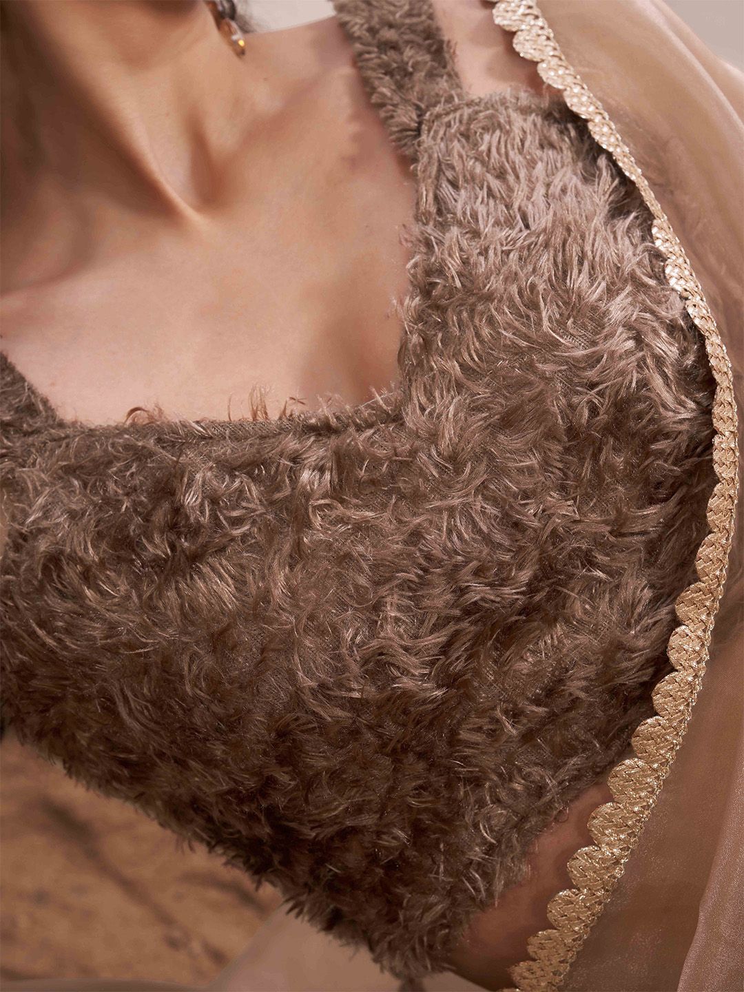 Tikhi Imli Organza Saree