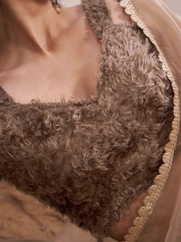 Tikhi Imli Organza Saree