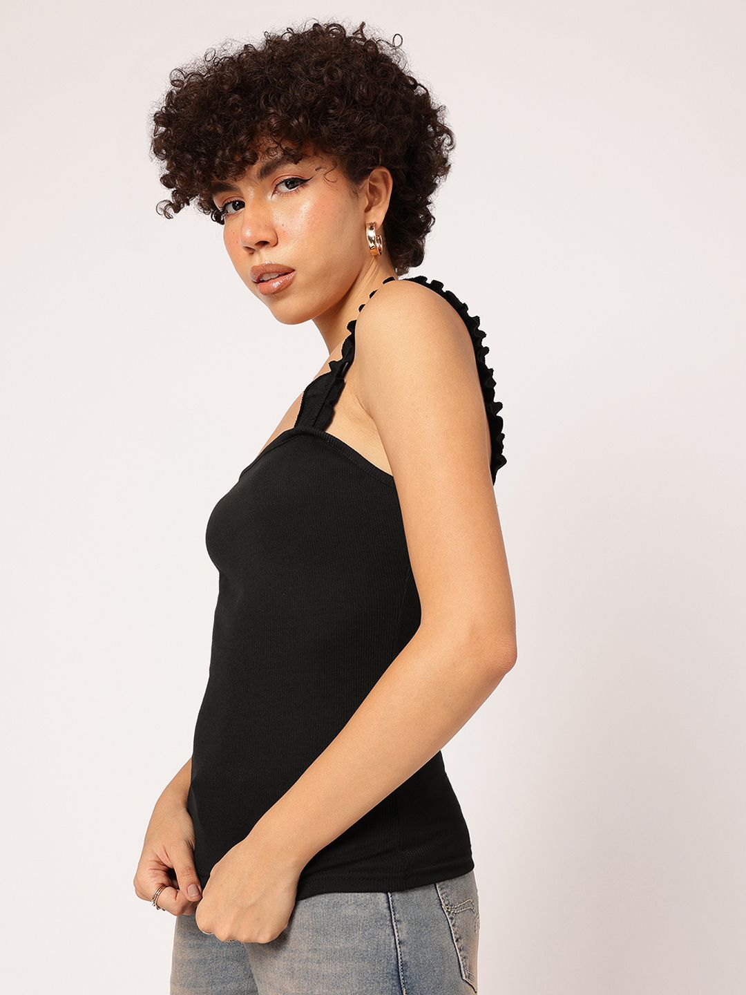 DressBerry Fusion Fits Ribbed Top