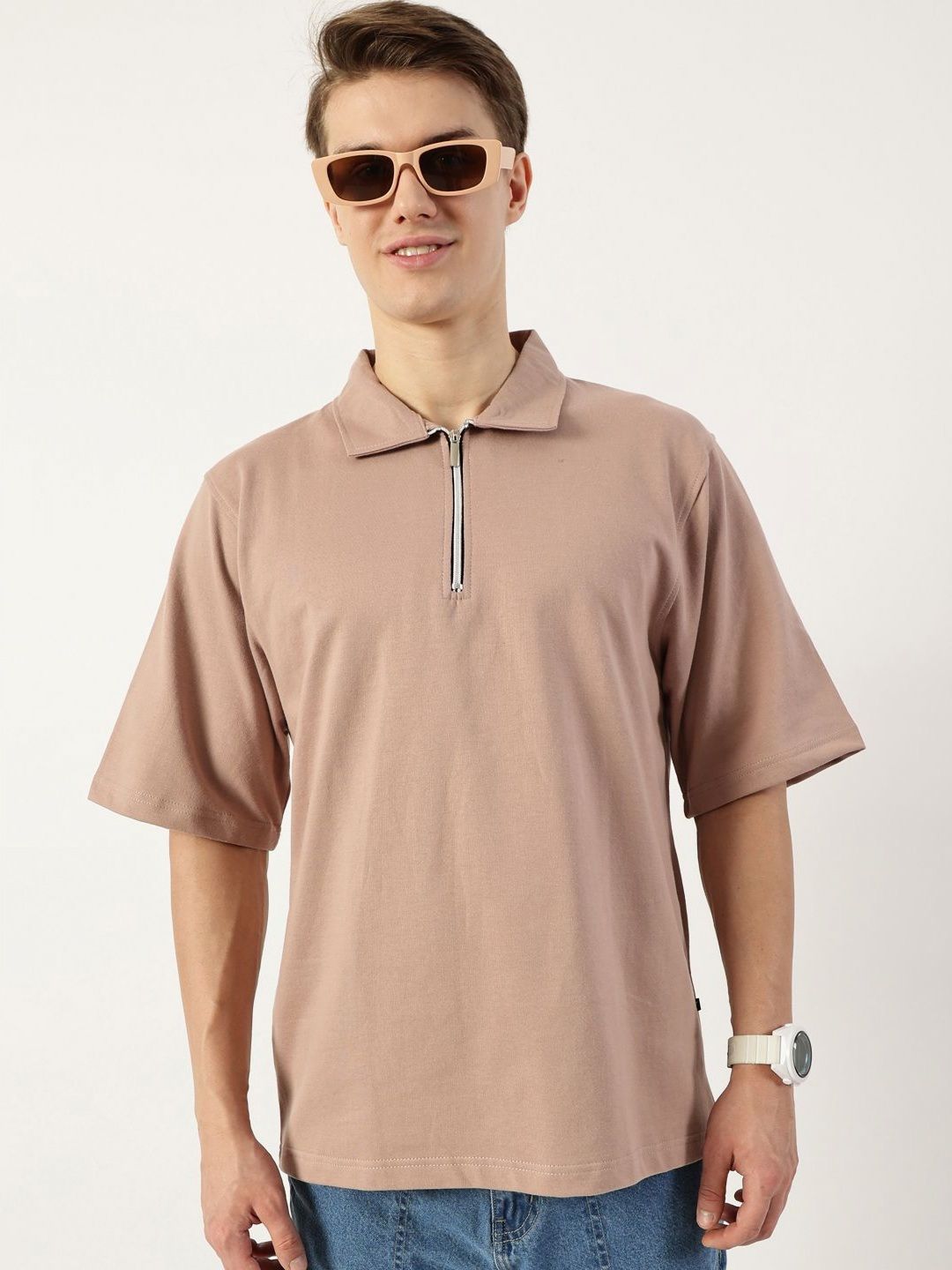 Thomas Scott Men Polo Collar Bio Finish T-shirt