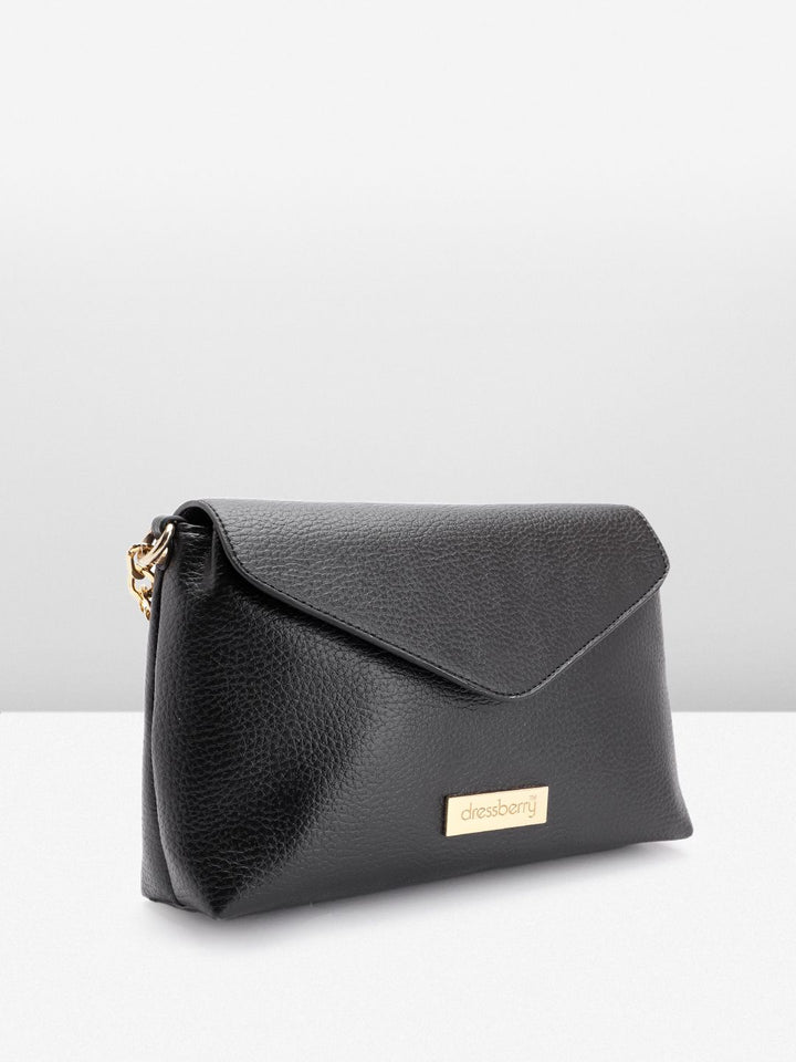 DressBerry Textured Structured Sling Bag
