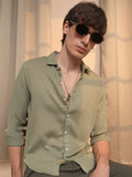 Campus Sutra Men Comfort Textured Opaque Casual Shirt